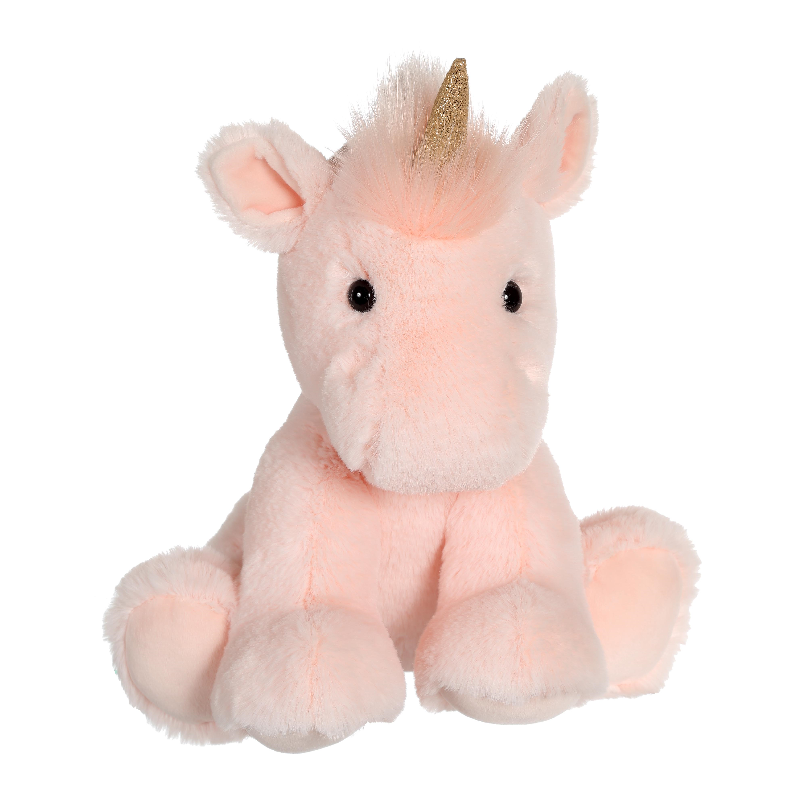  les amis floppy peluche licorne rose 30 cm 